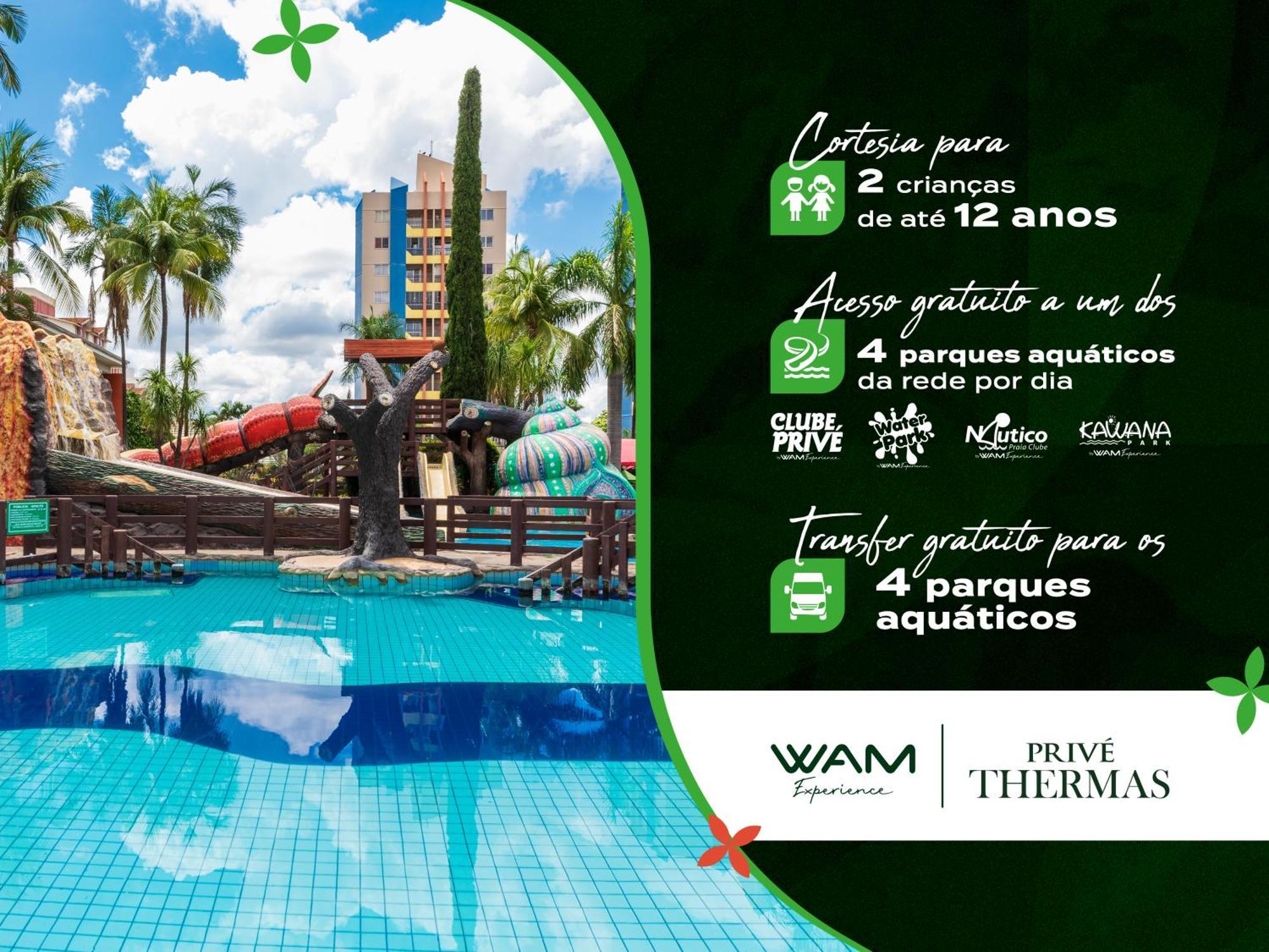 Prive Thermas Hotel By Wam Experience Caldas Novas Exterior photo